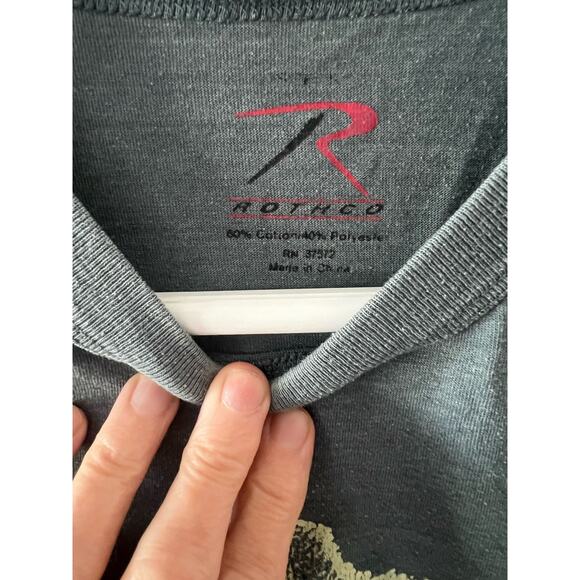 Rothco Graphic Tee Army Air Corps Size Small Blue Short Sleeve Unisex - Picture 2 of 4